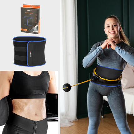 Hula Hoop ponderat magnetic cu contra și centură de slăbit