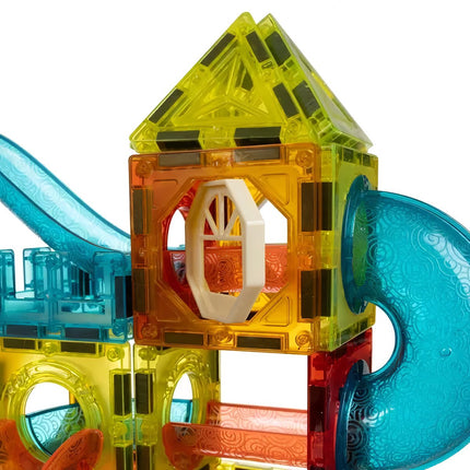 Magnetic blocks - track 83 pieces. Kruzzel 22684