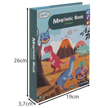 Puzzle magnetic - dinozauri 24730