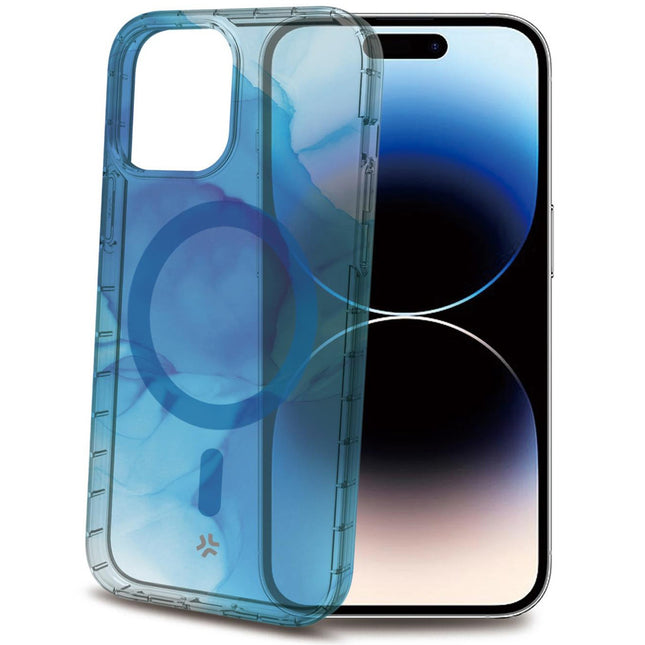 Magshades TPU Cover MagSafe iPhone 15 Pro Blue
