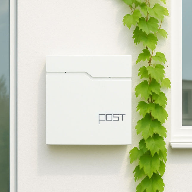 Cutie poștală cu suport pentru ziare - Design modern, încuietoare sigură