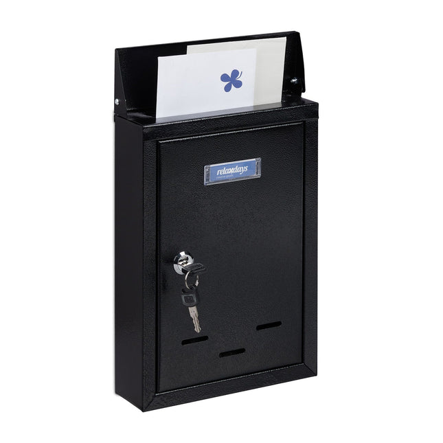 Mailbox with nameplate