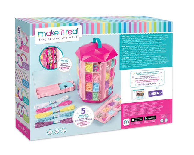 Make It Real Set bijuterii DIY Activity Tower 5 în 1