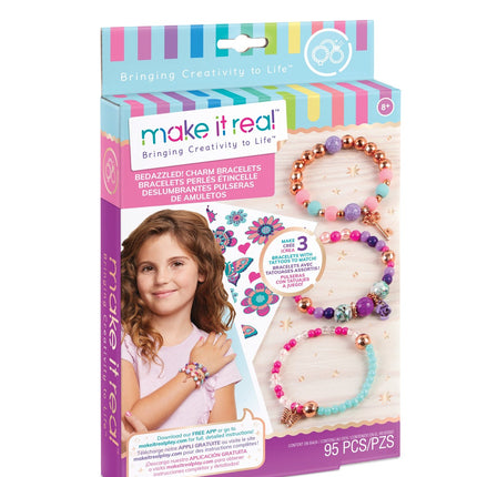 Make It Real Set DIY brățări cu talismane Blooming Creativity