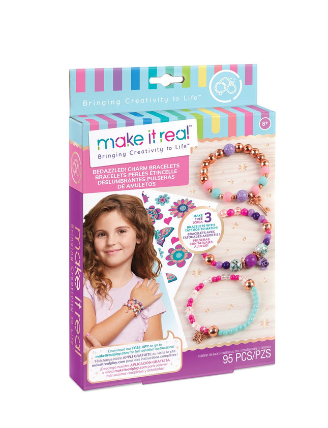 Make It Real Set DIY brățări cu talismane Blooming Creativity