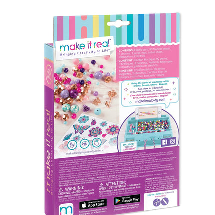 Make It Real Set DIY brățări cu talismane Blooming Creativity