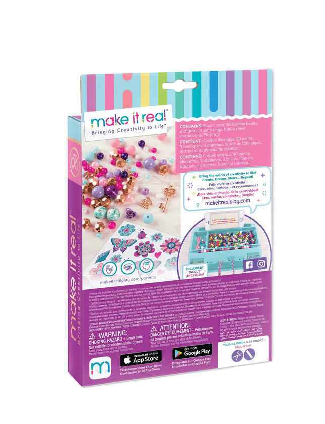 Make It Real Set DIY brățări cu talismane Blooming Creativity