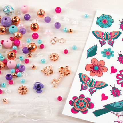 Make It Real Set DIY brățări cu talismane Blooming Creativity