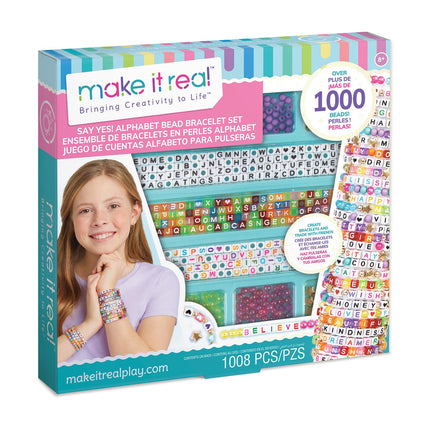 Make It Real Set brățări DIY Alphabet