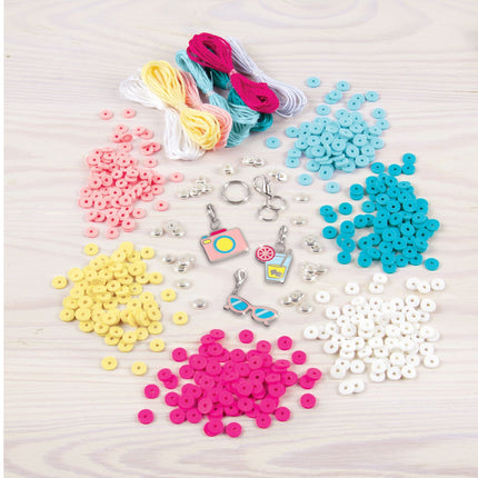 Make It Real Set DIY brățări Summer Vibes cu mărgele Heishi