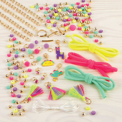 Make It Real Set DIY lănțișoare și brelocuri Neo-Brite