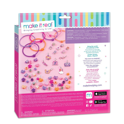 Make It Real Set DIY brățări fixe cu mărgele