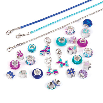 Make It Real Set DIY brățări Halo Charms True Blue
