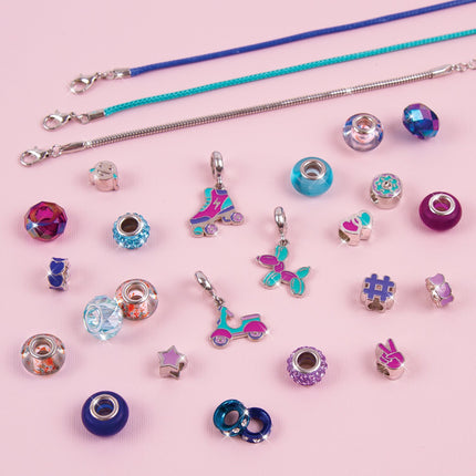 Make It Real Set DIY brățări Halo Charms True Blue
