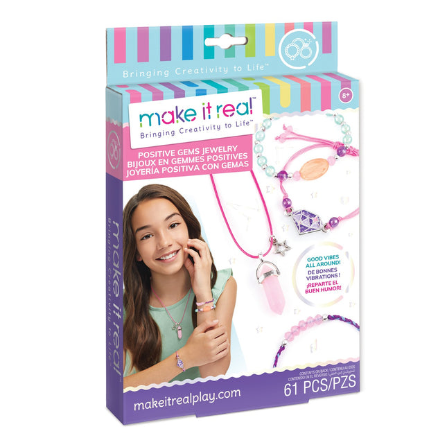Make It Real Set DIY bijuterii cu pietre prețioase