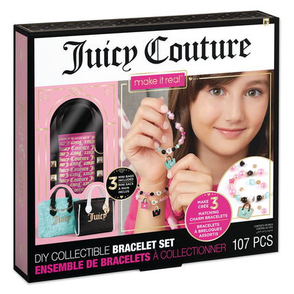Make It Real Juicy Couture Set mare cu 3 genți și brățări