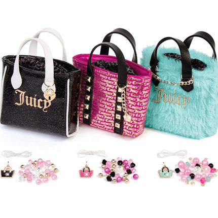 Make It Real Juicy Couture Set mare cu 3 genți și brățări