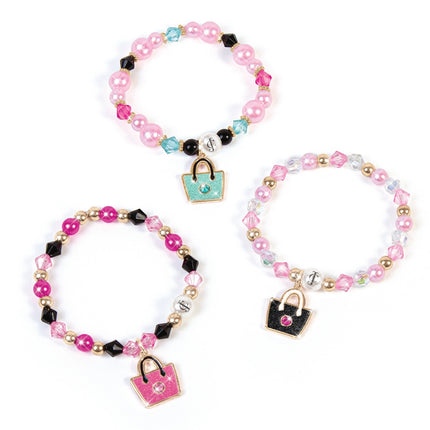 Make It Real Juicy Couture Set mare cu 3 genți și brățări