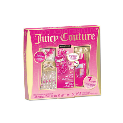 Make It Real Juicy Couture Dial Up The Style – telefon cu lucii de buze și șnur DIY