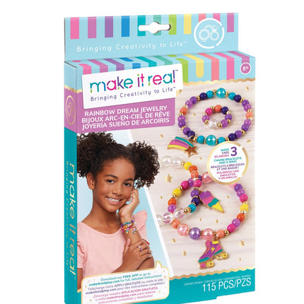 Make It Real Set DIY bijuterii Rainbow Dream