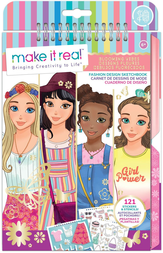Make It Real Caiet de schițe Love & Daisies
