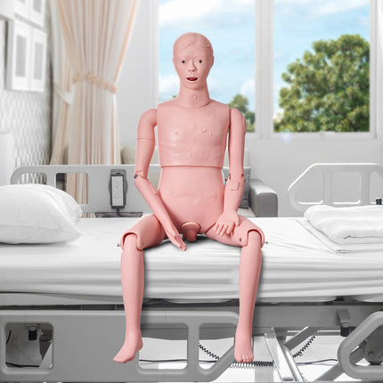 Male Nursing Training Manikin, Life-Size PVC Model