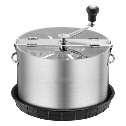 Manual Bud Trimmer 16-Inch, Stainless Steel, Clear Lid