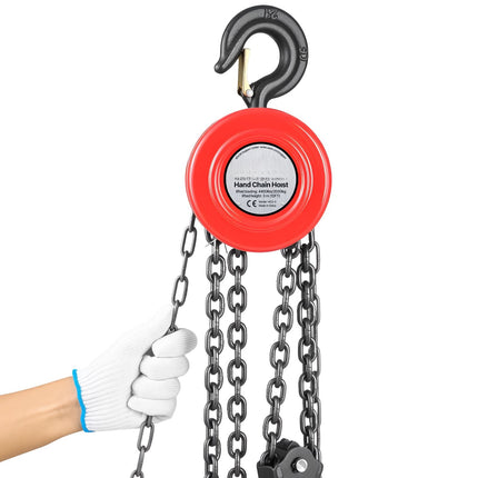 Manual Chain Hoist, 2 Ton, 3 m Lift, G70 Chain
