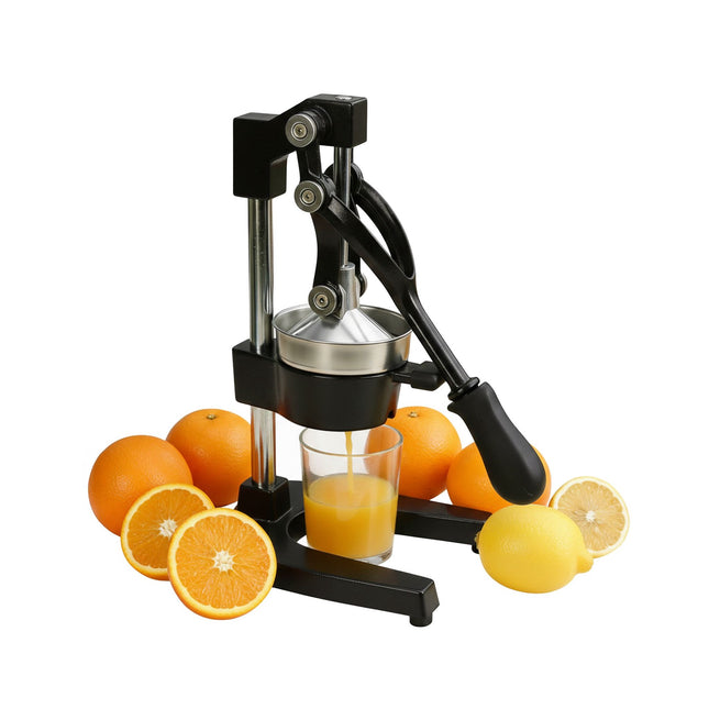 Presă manuală de citrice – Fontă, sită din oțel inoxidabil