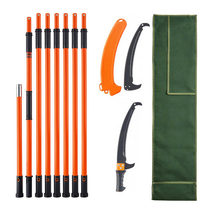 Manual Pole Saw, 2.2–8.2 m Extendable Tree Pruner