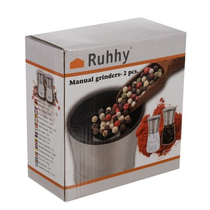 râșniță manuală - 2 buc. Ruhhy 23027