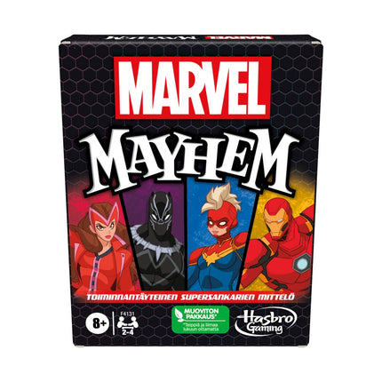 Joc de masă Marvel Mayhem - Distracție pentru 2-4 jucători, cu vârsta peste 12 ani
