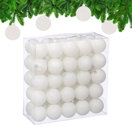 Set de baldouri de Crăciun mat, 50 de bucăți