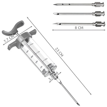Injector carne + 3 ace Ruhhy 23055