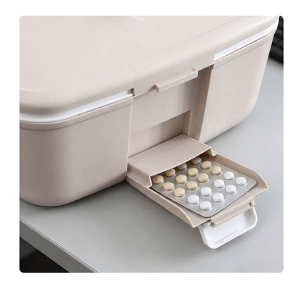 Cutie pentru depozitarea medicamentelor – Inserție detașabilă, Capac pentru pastile