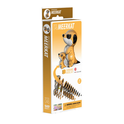 Kit de modele din carton Meerkat 3D pentru distracție creativă