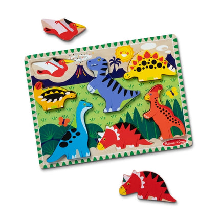 Melissa & Doug Puzzle cu Dinozauri
