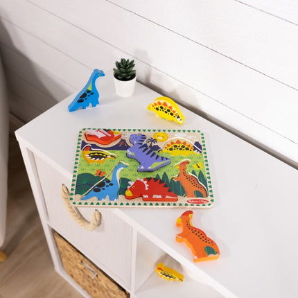 Melissa & Doug Puzzle cu Dinozauri