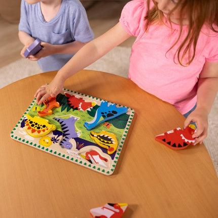 Melissa & Doug Puzzle cu Dinozauri
