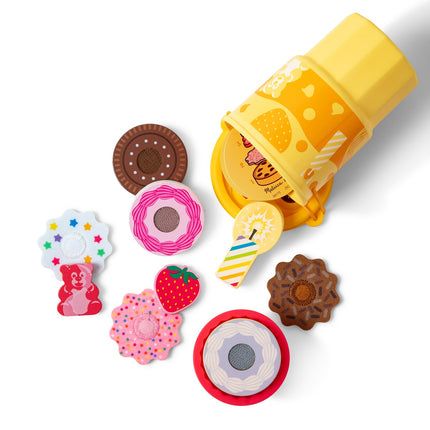 Melissa & Doug Set de joacă Play To Go - tort și fursecuri