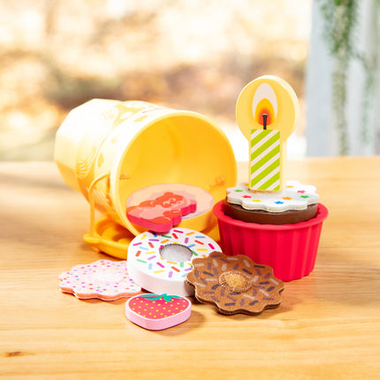 Melissa & Doug Set de joacă Play To Go - tort și fursecuri