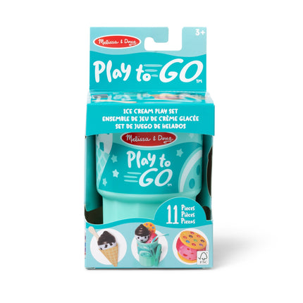 Melissa & Doug Set de joacă cu înghețată Play To Go