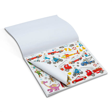 Melissa & Doug Colecție de stickere, albastru