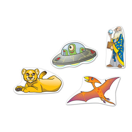 Melissa & Doug Colecție de stickere, albastru