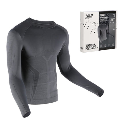 Top termoactiv gri pentru bărbați, L/XL