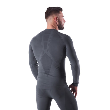 Top termoactiv gri pentru bărbați, L/XL