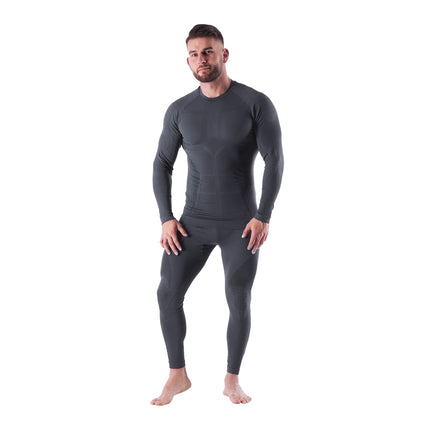 Men's Gray Thermoactive Top, S/M