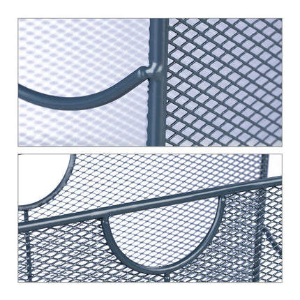 Suport pentru reviste Mesh Metal - Organizator de sine stătător