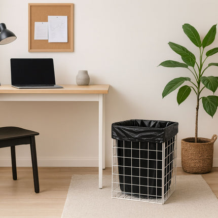 Coș de gunoi din plasă, 60L - pentru birou sau baie