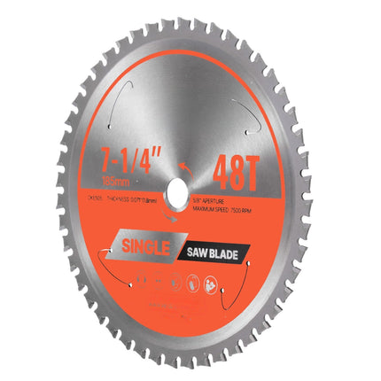 Metal Cutting Circular Saw Blade 185mm 48T 5/8 in